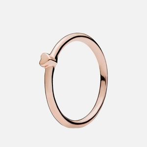 Pandora Polished Heart Puzzle Ring